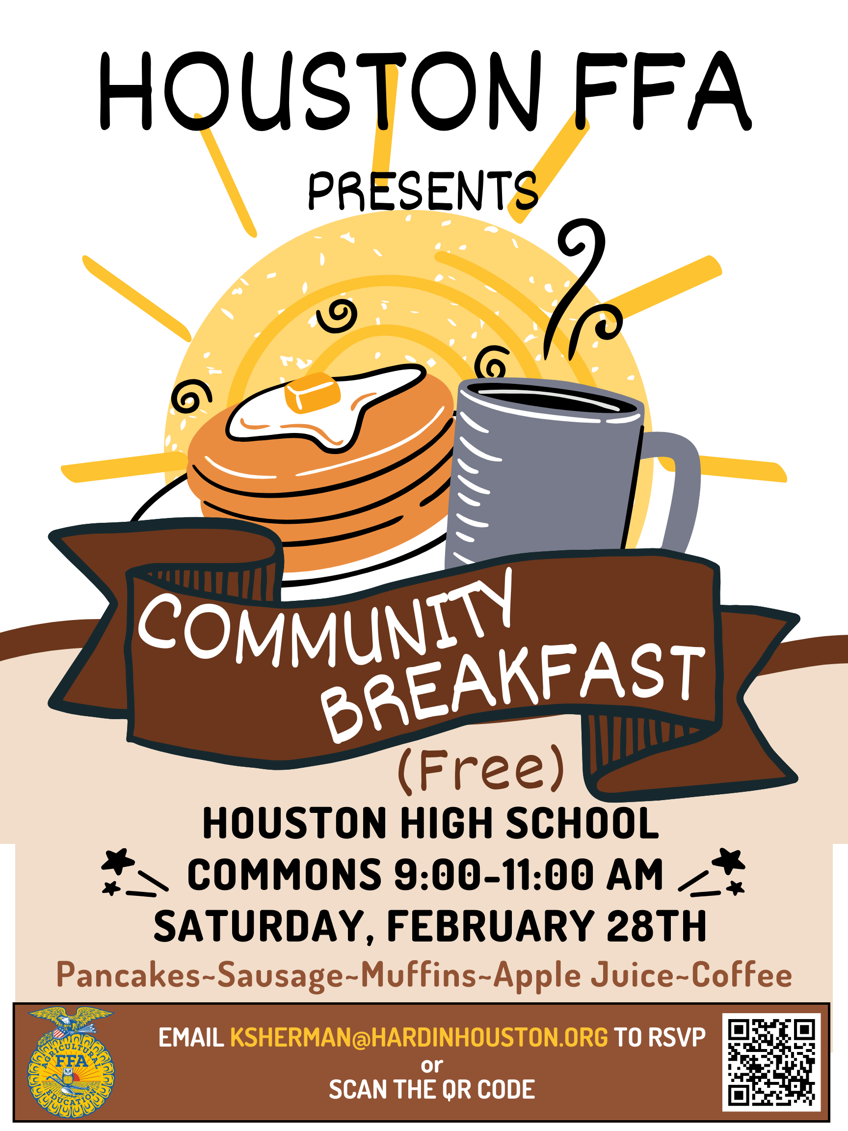 Commuinity Breakfast FFA Community Breakfast 2026 – Hardin-Houston